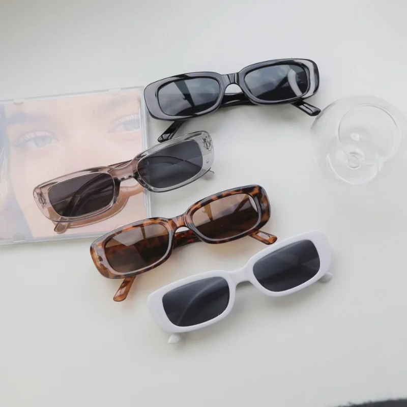 Women'S Fashion Reading Glasses - نظارات شمسية مربعة صغيرة بتصميم عتيق