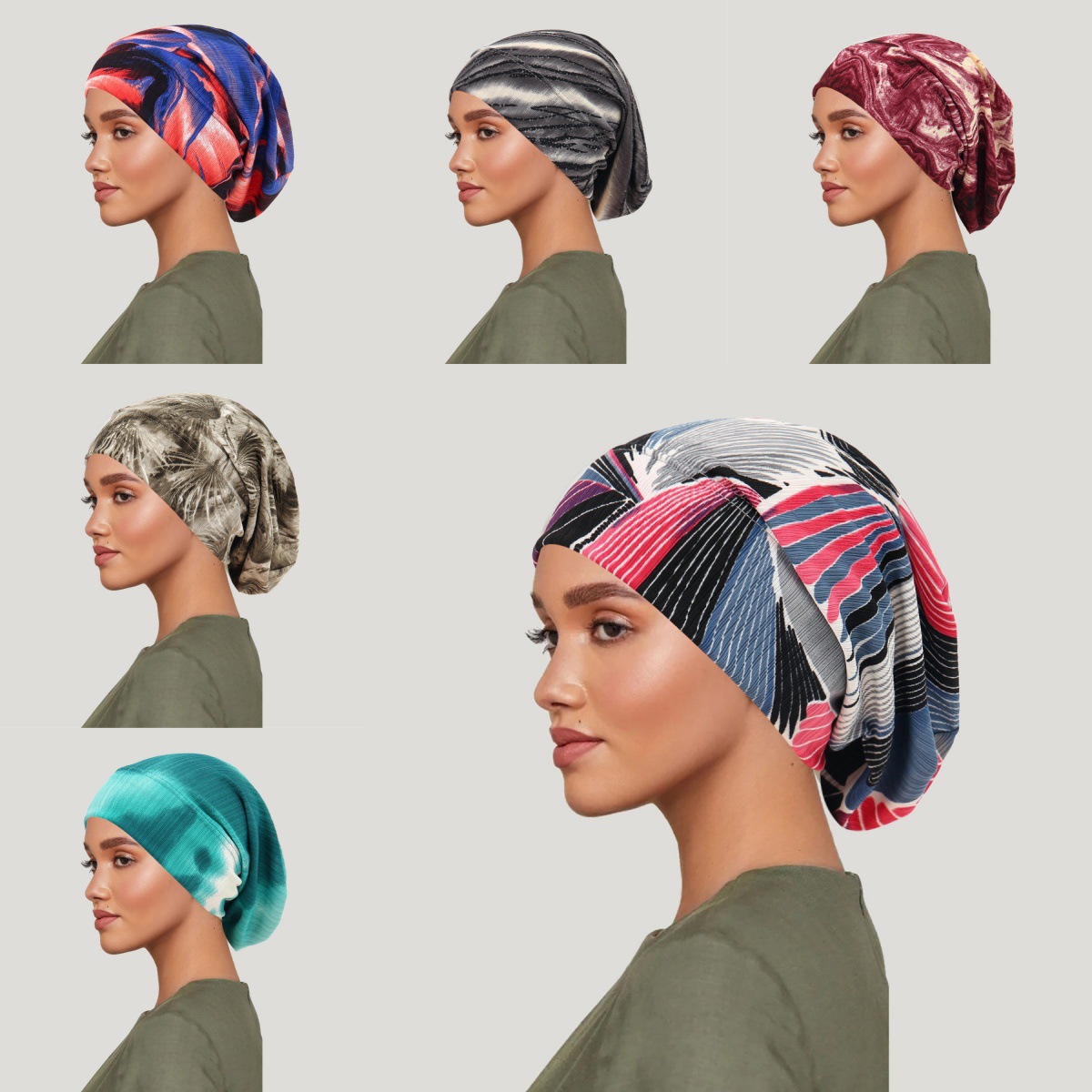 Women Fashion Hats - 2026 جديد التعادل صبغ غطاء للشعر