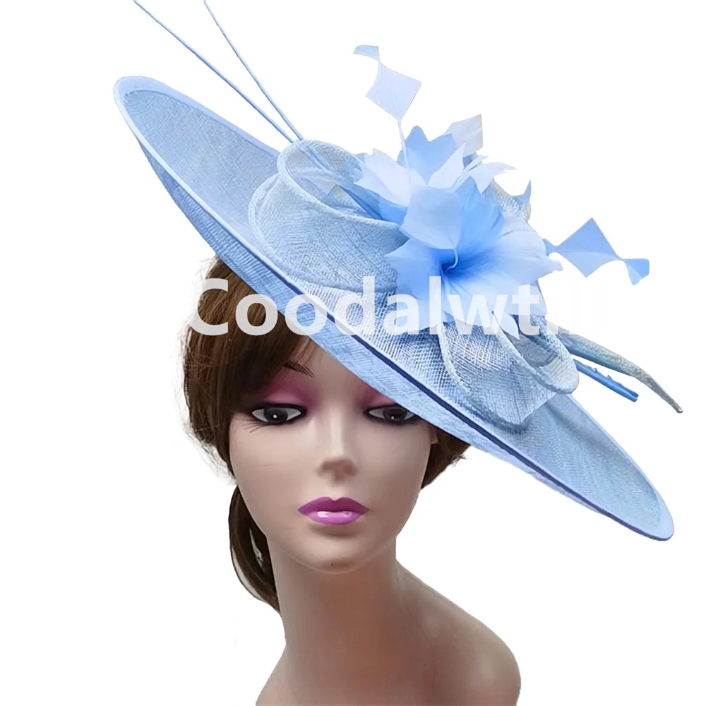 Women'S Fashion Kentucky Derby - قبعة كبيرة فاسكيتر للنساء ، ديربي