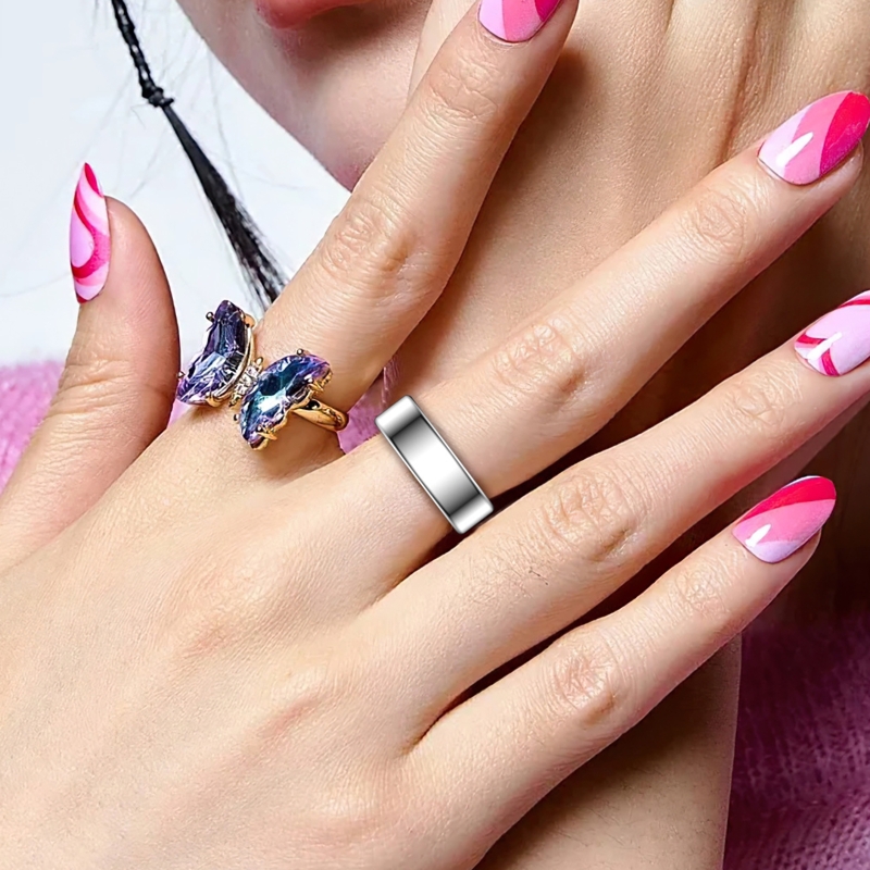 خاتم ذكي للرجال والنساء لتتبع  - مراجعة Women Fashion Rings وسعره