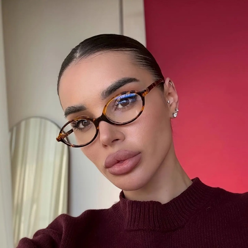 نظارات شمسية بيضاوية عتيقة الط - مراجعة Women'S Fashion Reading Glasses وسعره