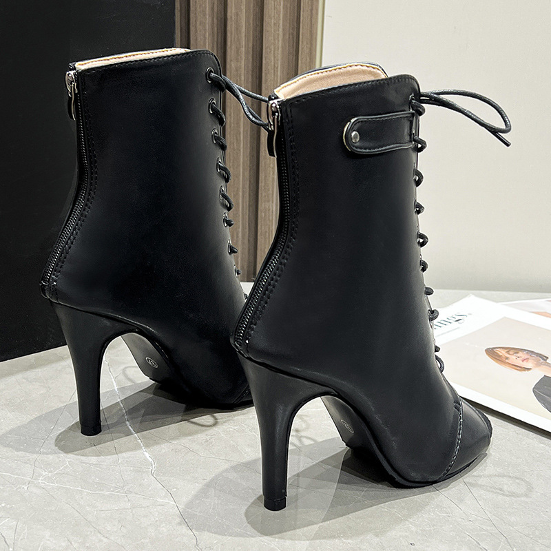 صنادل نسائية جديدة من نوع باوت - مراجعة Women'S Fashion Leather Boots وسعره