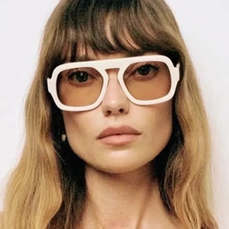 نظارات شمسية مربعة بتصميم ريتر - مراجعة Women'S Fashion Reading Glasses وسعره
