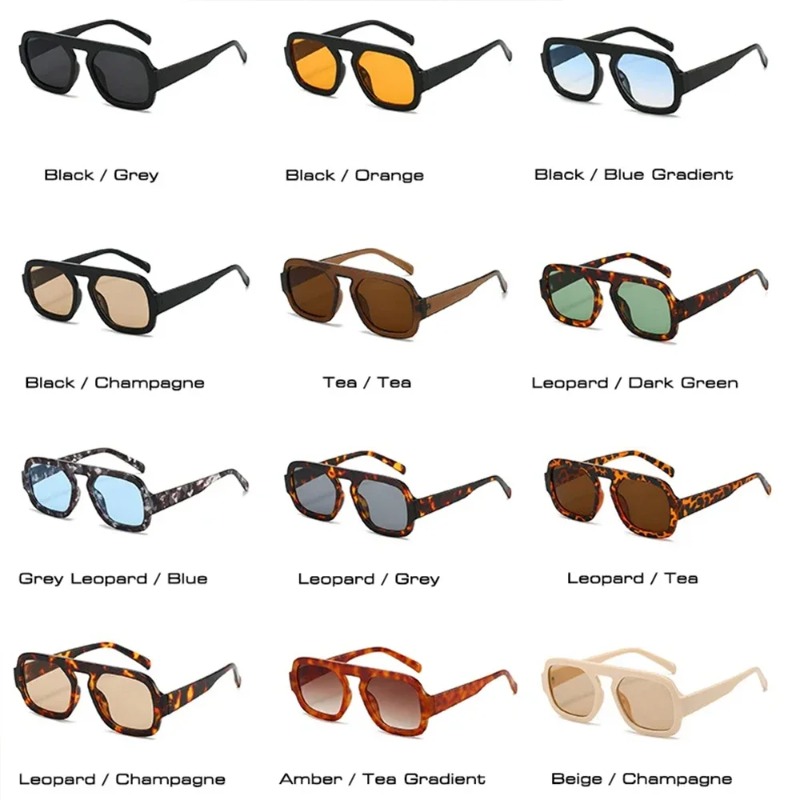 نظارات شمسية مربعة بتصميم ريتر - مراجعة Women'S Fashion Reading Glasses وسعره