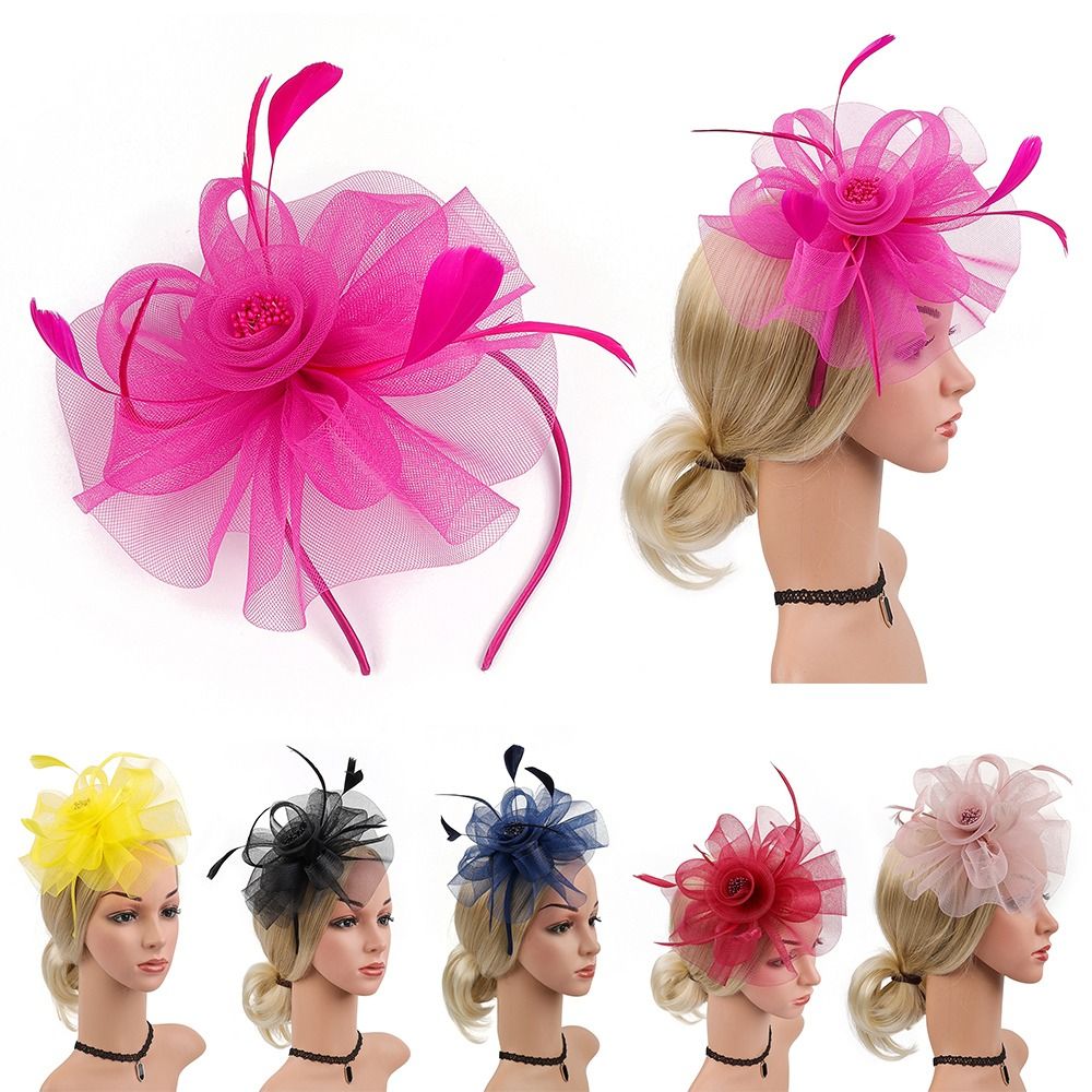 قبعات فاسكيتر بشريط ريش عتيق ل - مراجعة Women'S Fashion Kentucky Derby وسعره
