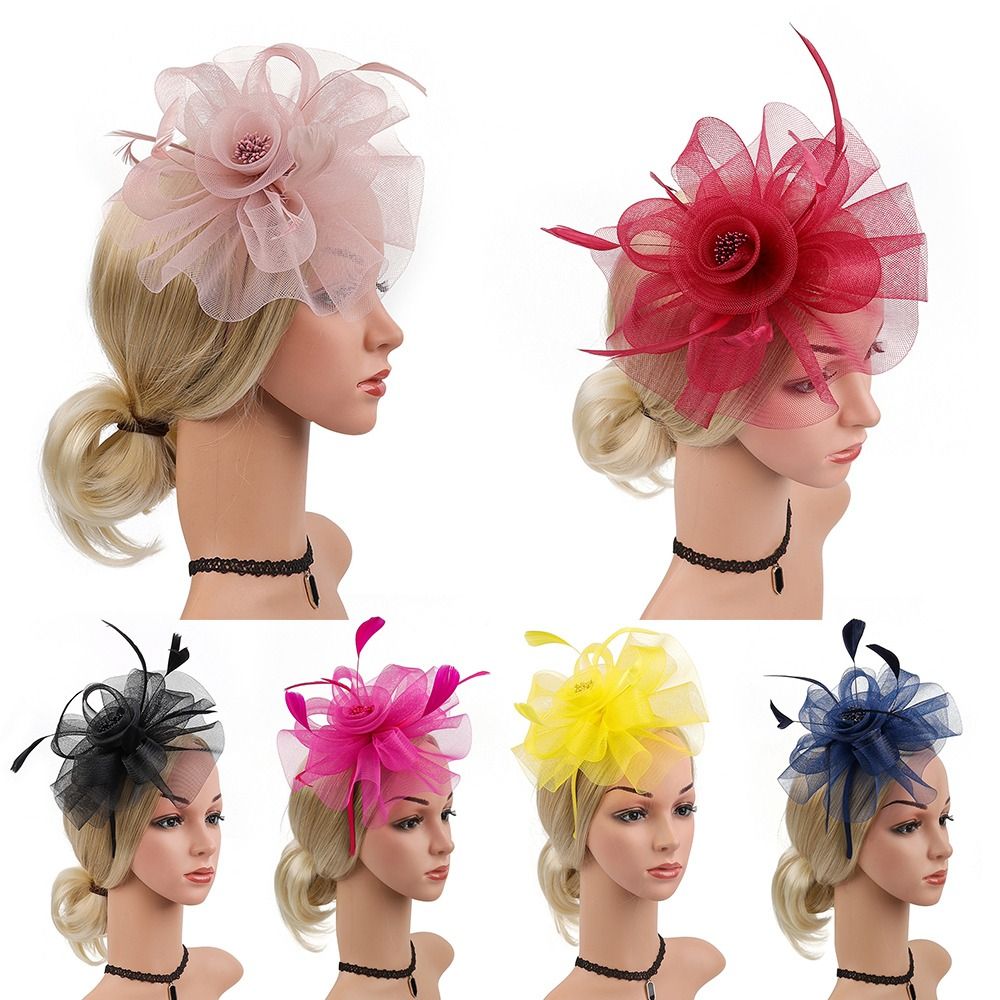 قبعات فاسكيتر بشريط ريش عتيق ل - مراجعة Women'S Fashion Kentucky Derby وسعره