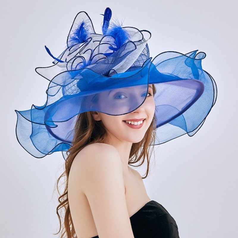 قبعات أنيقة مزينة بالزهور للنس - مراجعة Women'S Fashion Kentucky Derby وسعره