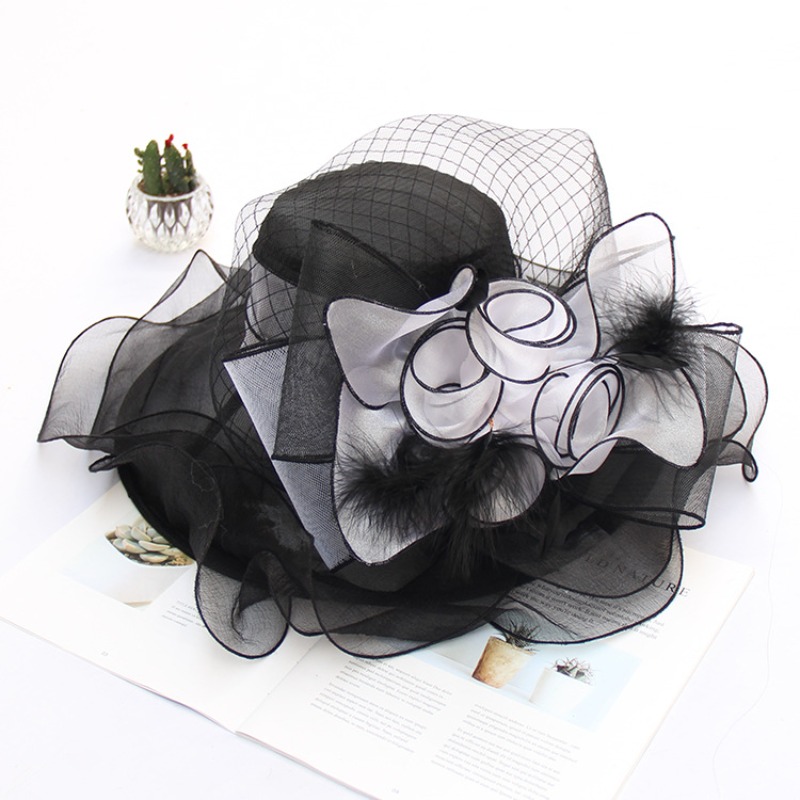 قبعات أنيقة مزينة بالزهور للنس - مراجعة Women'S Fashion Kentucky Derby وسعره