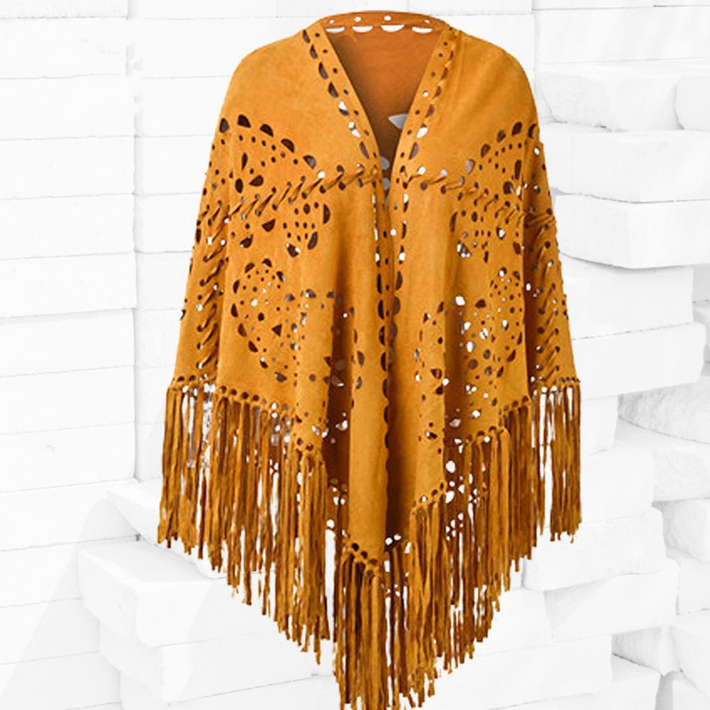 الجديد في عام 2024 بلون سادة م - مراجعة Women'S Fashion Poncho وسعره