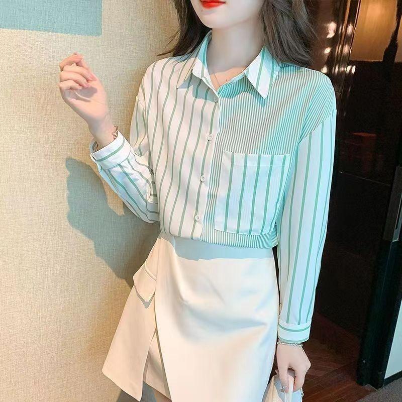 قميص نسائي أنيق بأكمام طويلة،  - مراجعة Women Fashion Styles وسعره