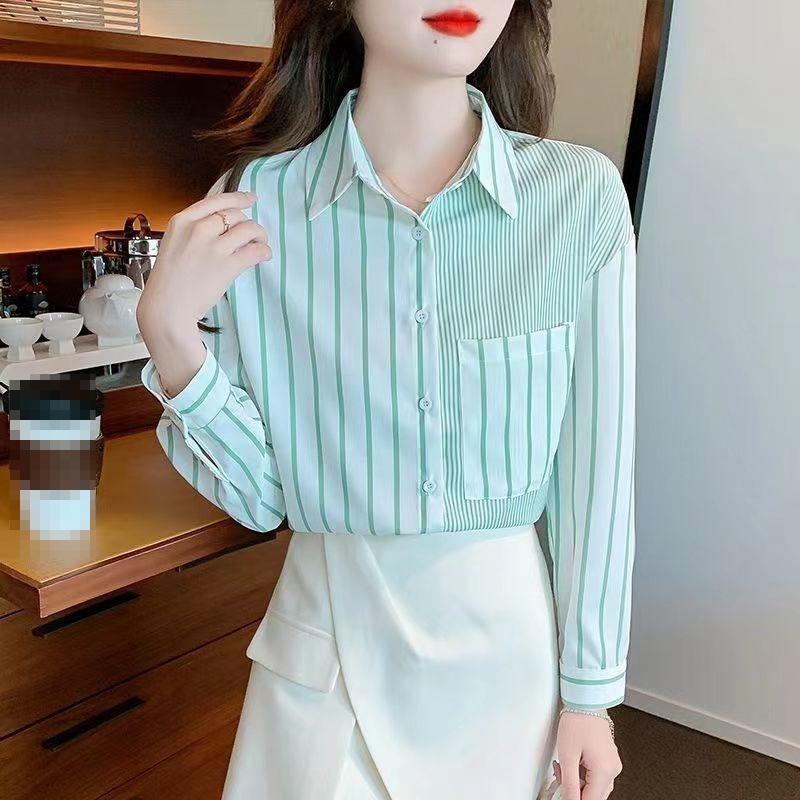 قميص نسائي أنيق بأكمام طويلة،  - مراجعة Women Fashion Styles وسعره