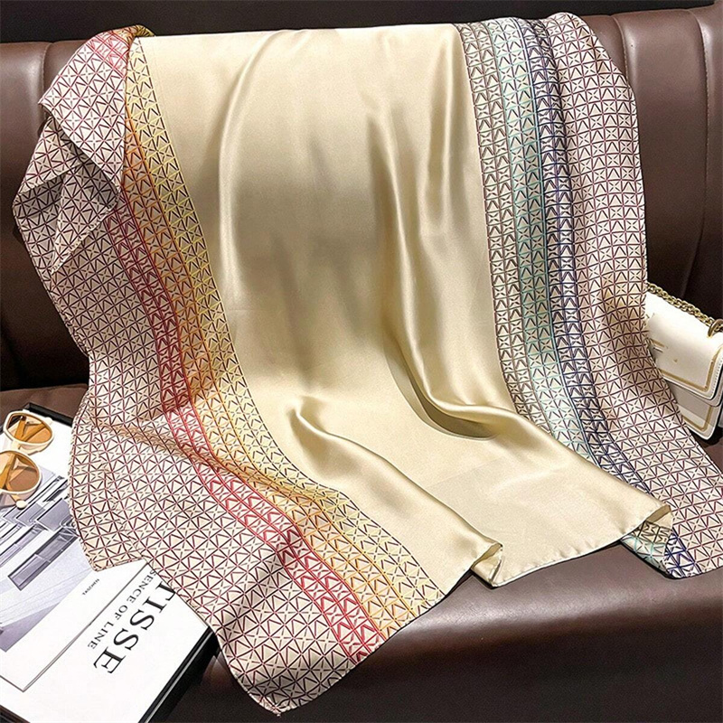 أوشحة حريرية زهرية للنساء ، حج - مراجعة Women'S Fashion Poncho وسعره