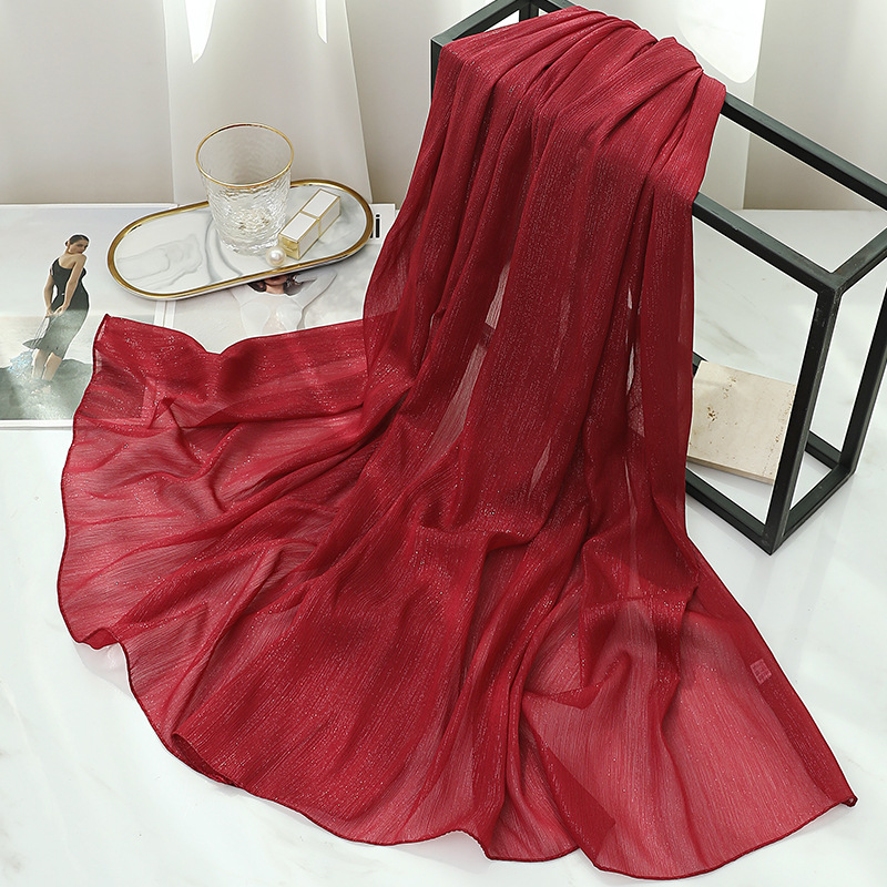 وشاح نسائي رقيق من الحرير، وشا - مراجعة Women'S Fashion Poncho وسعره