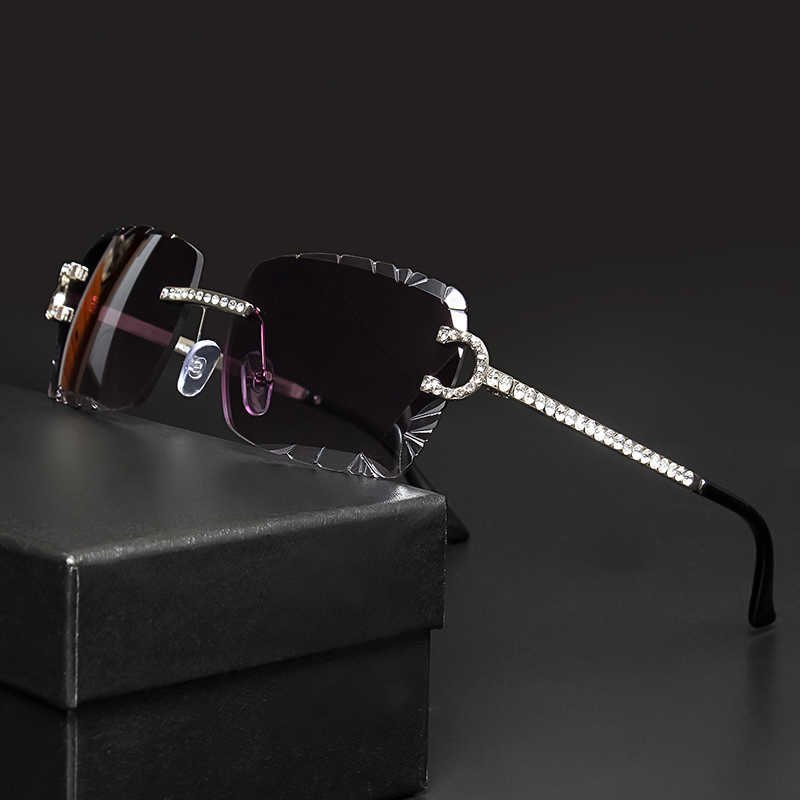 نظارات شمسية مربعة بدون إطار ب - مراجعة Women'S Fashion Reading Glasses وسعره