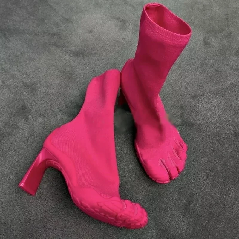 خمسة أصابع تو رواية الموضة الن - مراجعة Women'S Fashion Socks وسعره