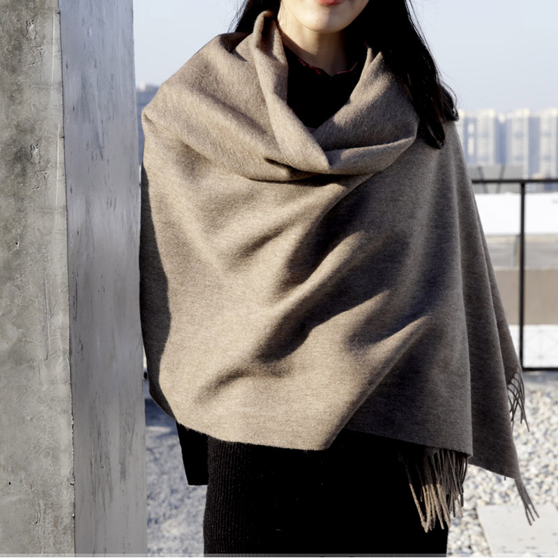 الصوف الشتاء وشاح المرأة شال أ - مراجعة Women'S Fashion Poncho وسعره