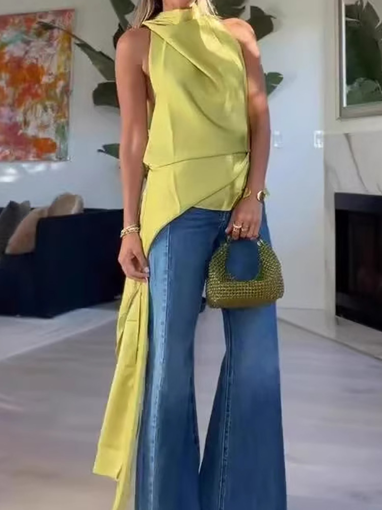 بلوزة أنيقة برباط حول الرقبة،  - مراجعة Women'S Fashion Trends Spring 2026 وسعره