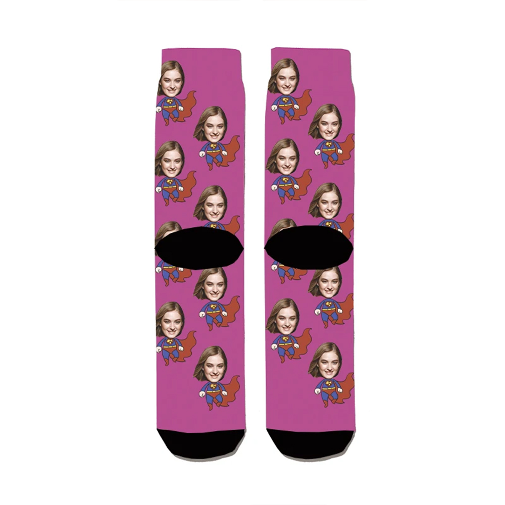 جوارب كرتونية مخصصة بتصميم شخص - مراجعة Women'S Fashion Socks وسعره