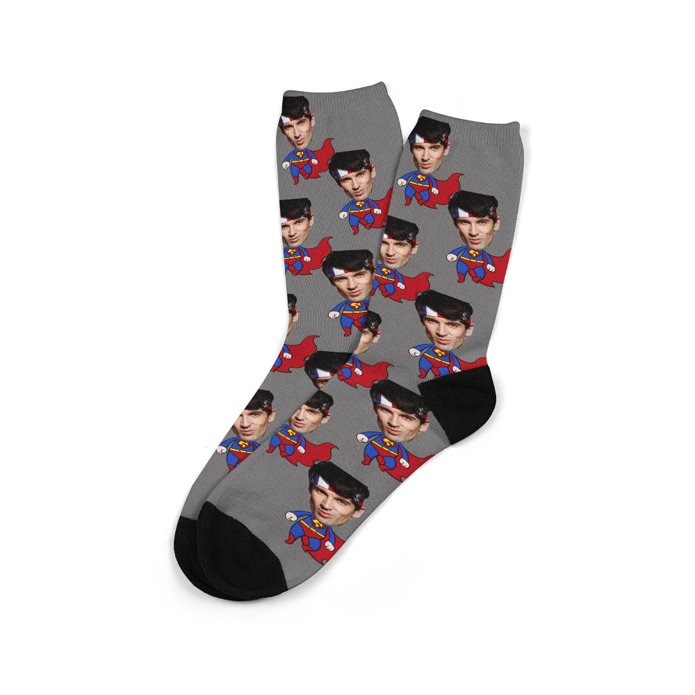 جوارب كرتونية مخصصة بتصميم شخص - مراجعة Women'S Fashion Socks وسعره