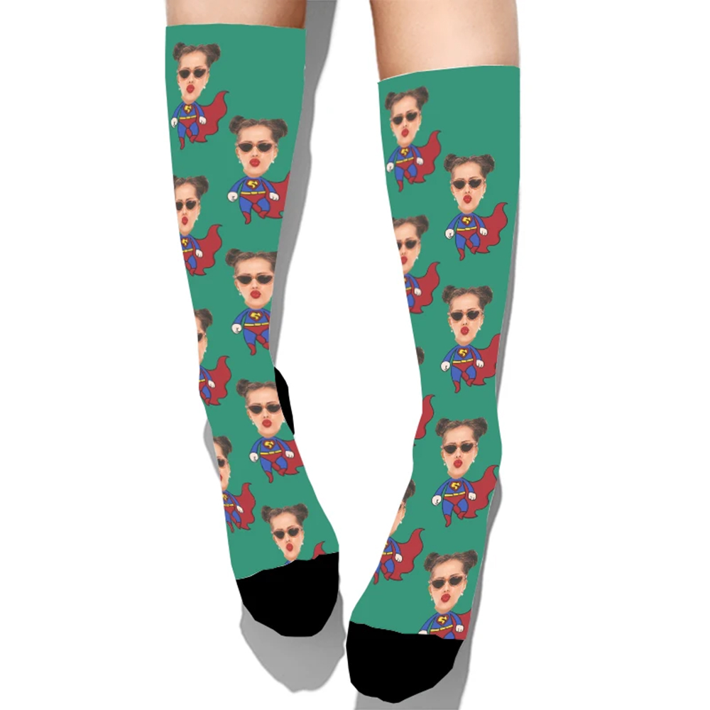 جوارب كرتونية مخصصة بتصميم شخص - مراجعة Women'S Fashion Socks وسعره