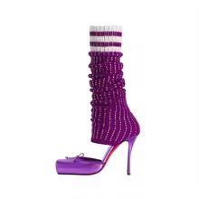 أحذية نسائية طويلة حتى الركبة  - مراجعة Women'S Fashion Socks وسعره